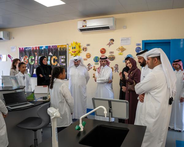 EAA Foundation, Ministry of Education and Higher Education, Qatar Charity Celebrate the Official Opening of the Fourth Assalam School
